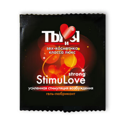 Возбуждающий гель-любрикант Stimulove strong 4 г