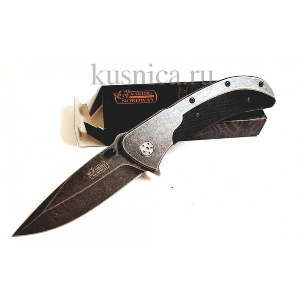 Складной нож, сталь 440, арт.P578