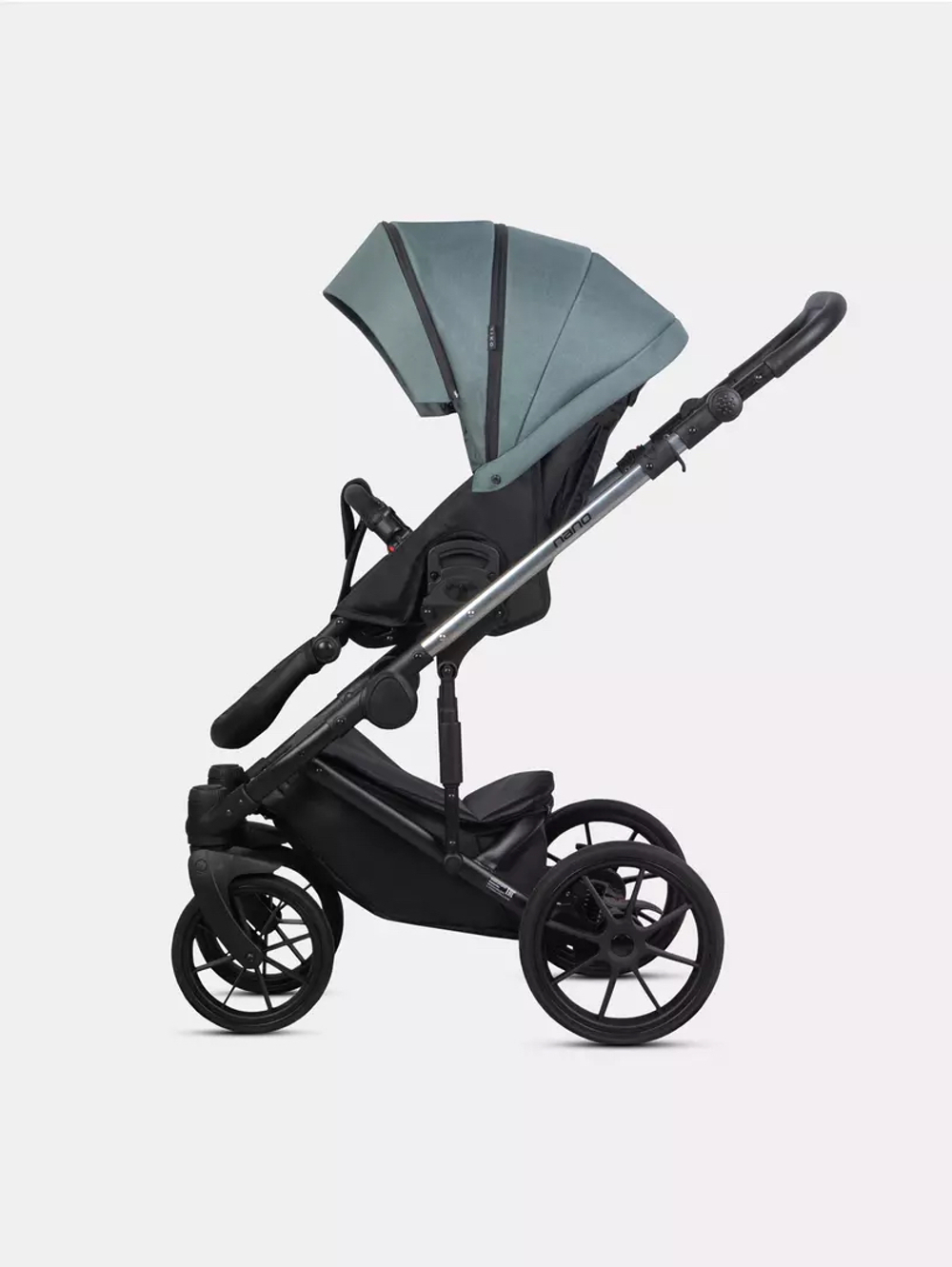 Коляска модульная Riko Nano Thermo Fabric 14 Dark Sage