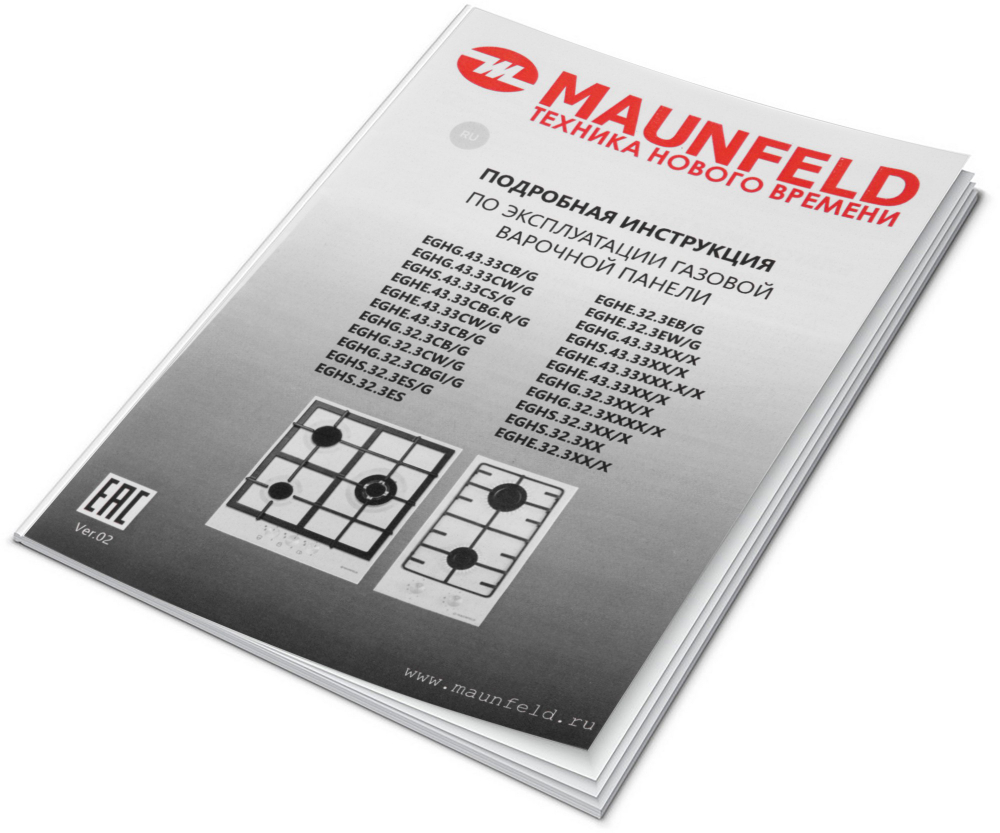 Maunfeld EGHG.43.33CW/G