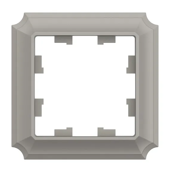 Рамка пластиковая на 1 пост Systeme Electric AtlasDesign Antique Шампань ATN100501