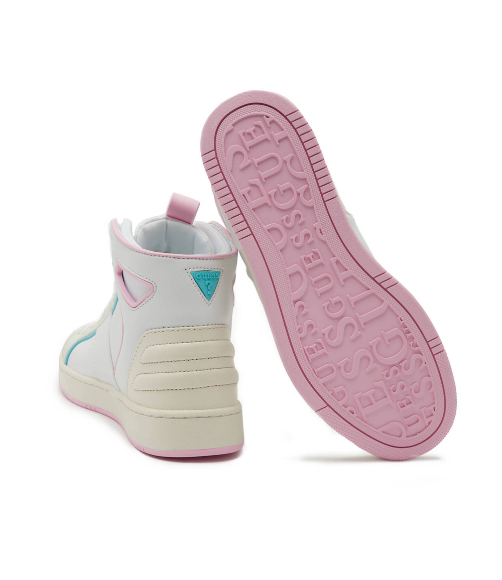 Кроссовки BASQET Guess - белый(FL7BSQ LEA12)