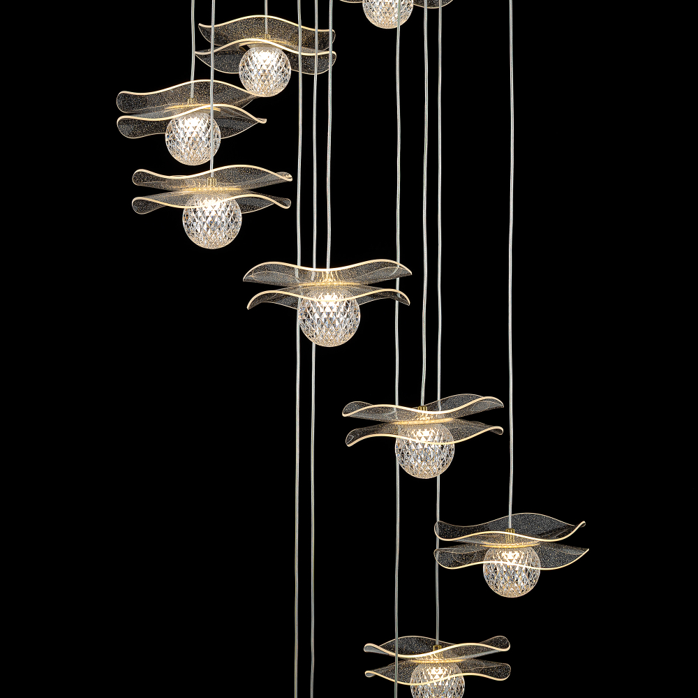Citilux SIGNATURE CL247057 Люстра светодиодная каскадная