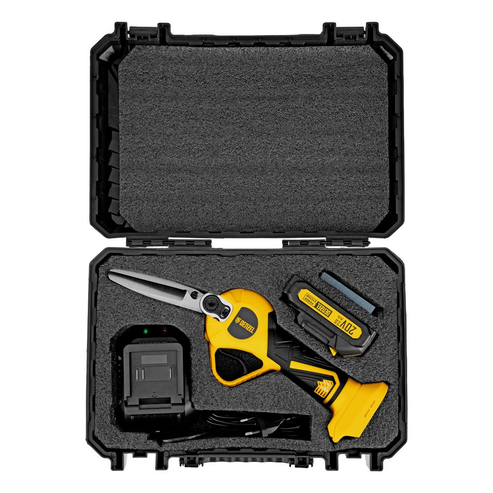 Секатор аккумуляторный садовый CP-30BL артикул 59434, 20 В, 594348