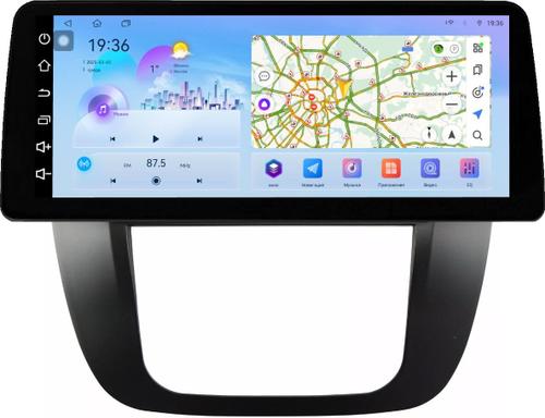 Магнитола для Chevrolet Tahoe 900 2006-2014 (рамка черная) - FarCar S500-TS18 монитор 12.3" 2K QLED на Android 14, Быстрая, CarPlay, 4G SIM-слот