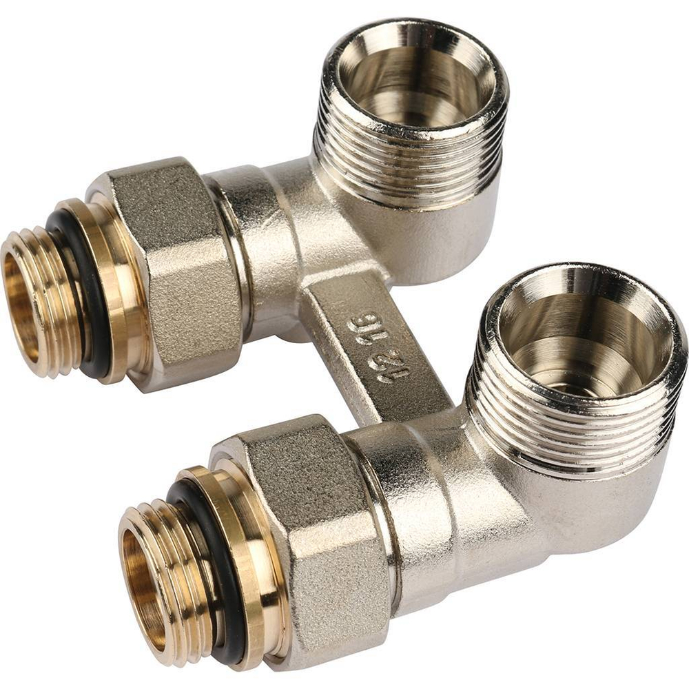Узел нижнего подключения радиатора REHAU угловой 1/2"x3/4''