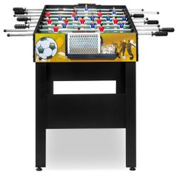 Игровой стол - футбол "Flex" (122x61x78.7 см, жёлтый)