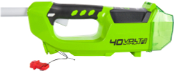 Снегоуборщик-снеголопата GREENWORKS GD40SS 40В,б/щ,30 см,без АКБ/ЗУ (2600807)