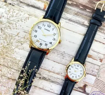 Парные часы Casio Standard: MTP-V001GL-7BUDF и LTP-V001GL-7BUDF
