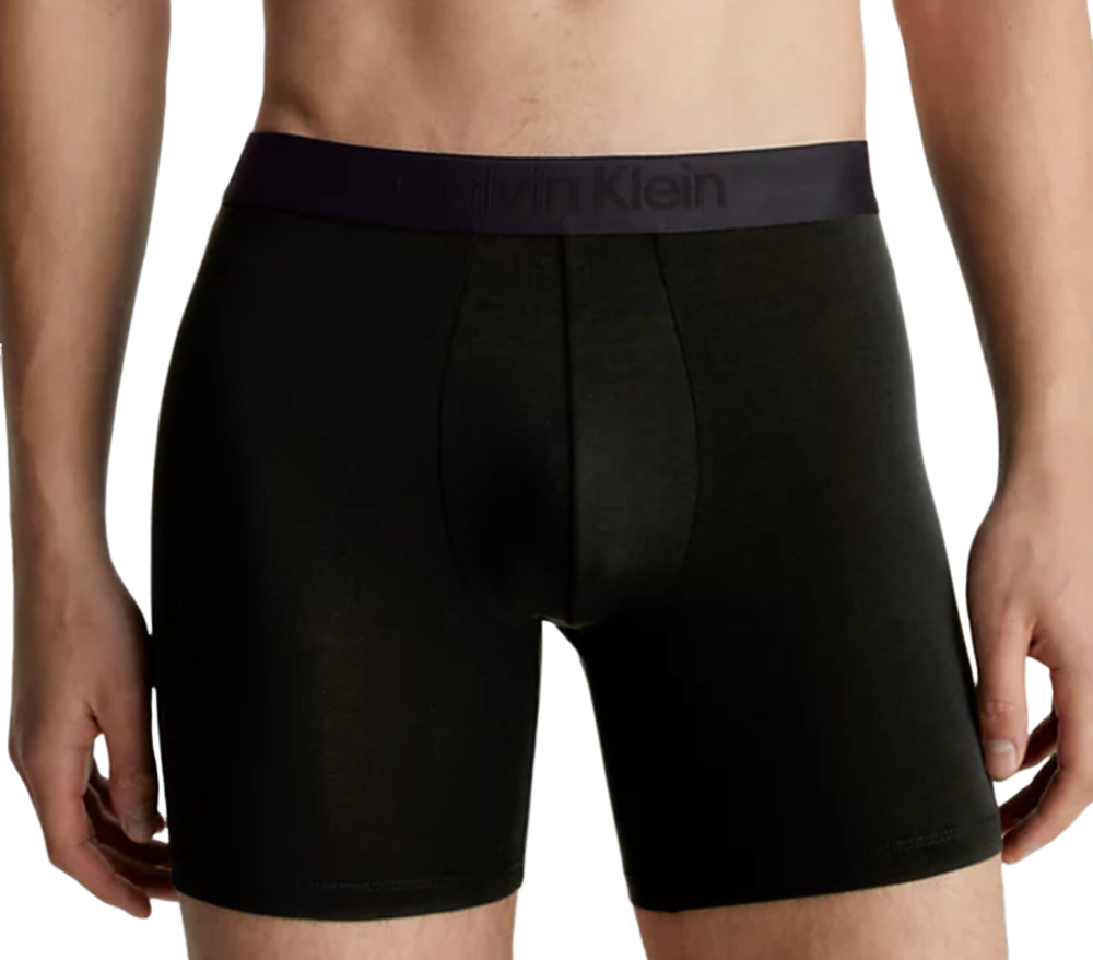 Мужские спортивные боксеры Calvin Klein Boxer Brief 3P - black/black/black