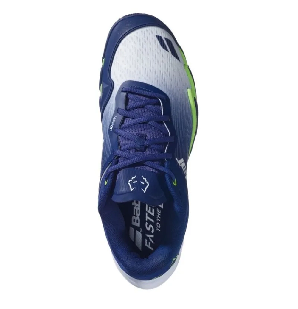Мужские кроссовки для Padel Babolat Premura 3 Lebron - blue depths/green flash