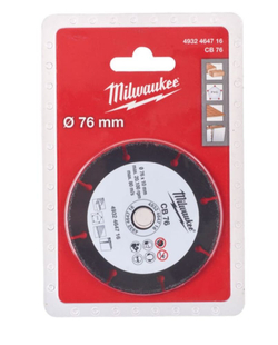 Диск по дереву и пластику 76 мм, Milwaukee 4932464716