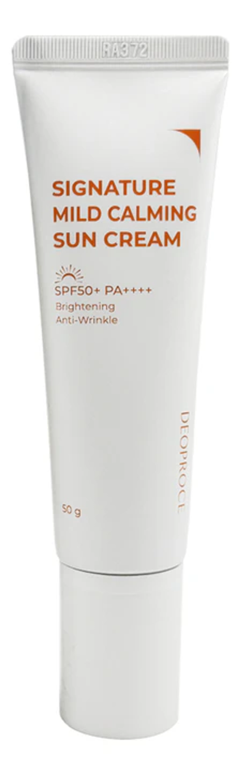 Deoproce Signature Mild Calming Sun Cream Spf50+ Pa++++ Успокаивающий солнцезащитный крем