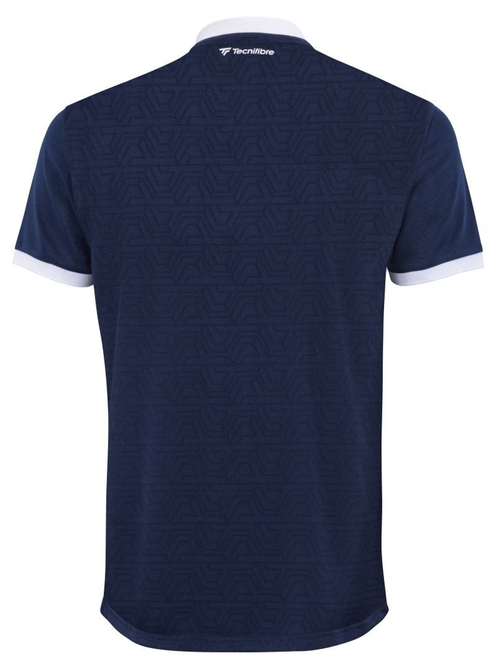 Мужское теннисное поло Tecnifibre Team Mesh Polo - marine