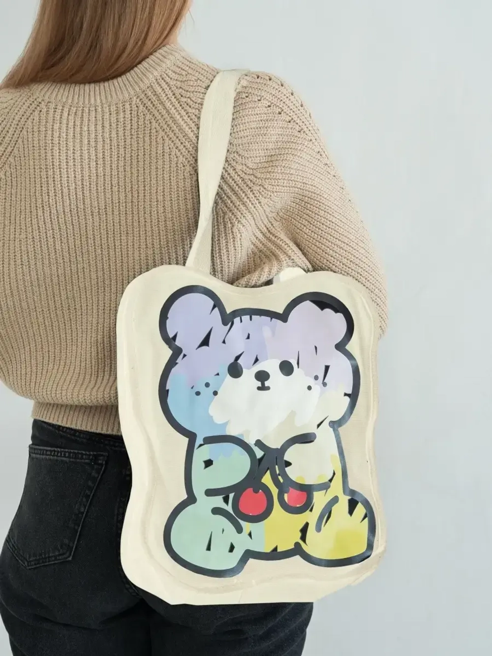 Сумка шоппер женская для девочки шопер хозяйственная Shopper