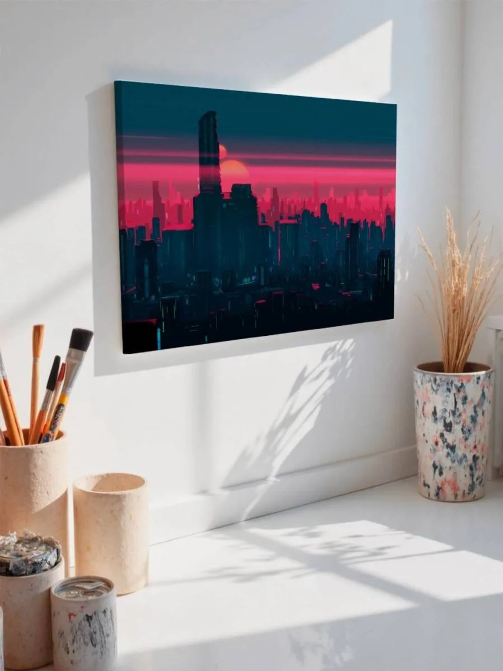 Картина на стену 40 X 50 Город