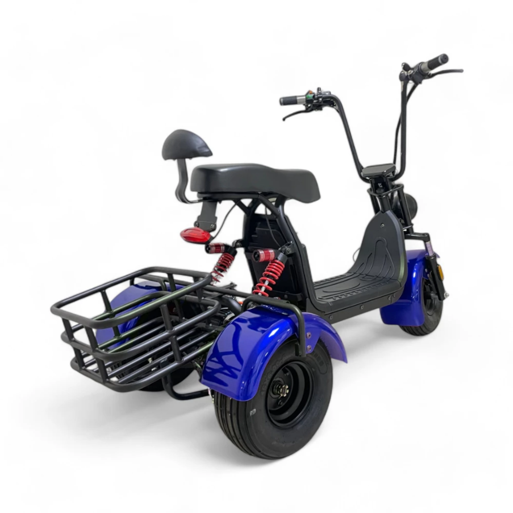 Электротрицикл CityCoco X5 trike mini синий