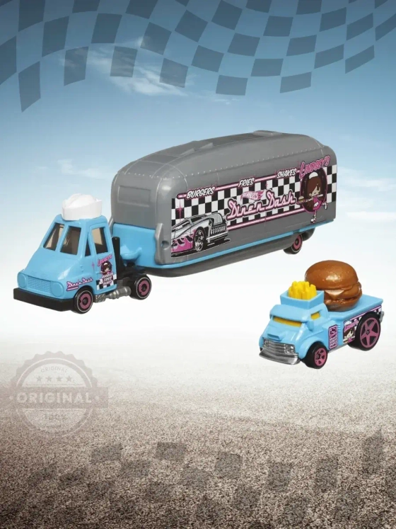 Грузовик Хот Вилс Dine N Dash BDW51 HMF90