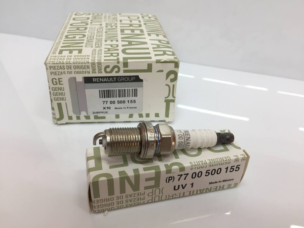 Свеча зажигания 7700500155 для RENAULT Logan Clio, Duster, Kaptur, XRAY, Largus (1 шт.)