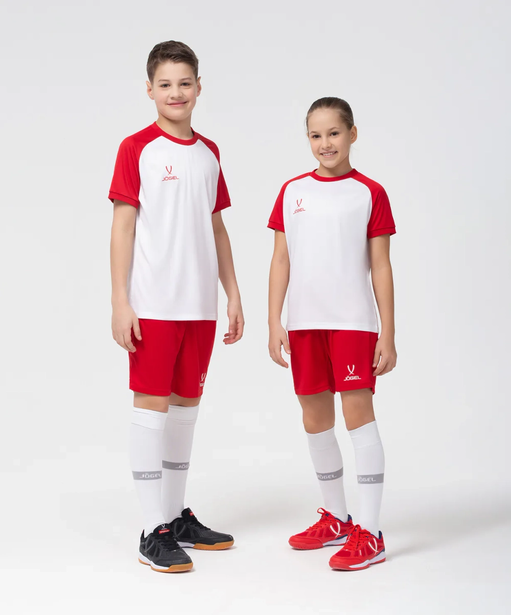 Футболка игровая CAMP Reglan Jersey, белый/красный, детский