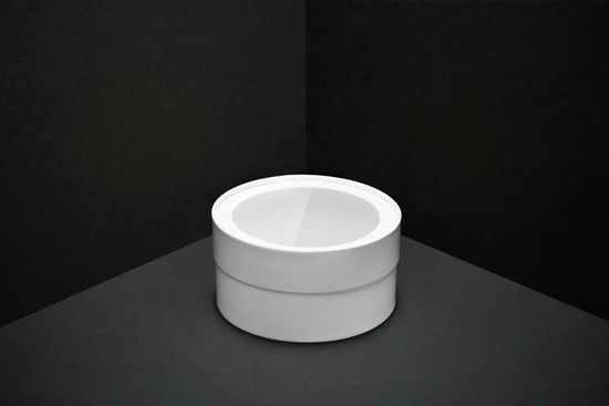 Круглая коробка с окном d16