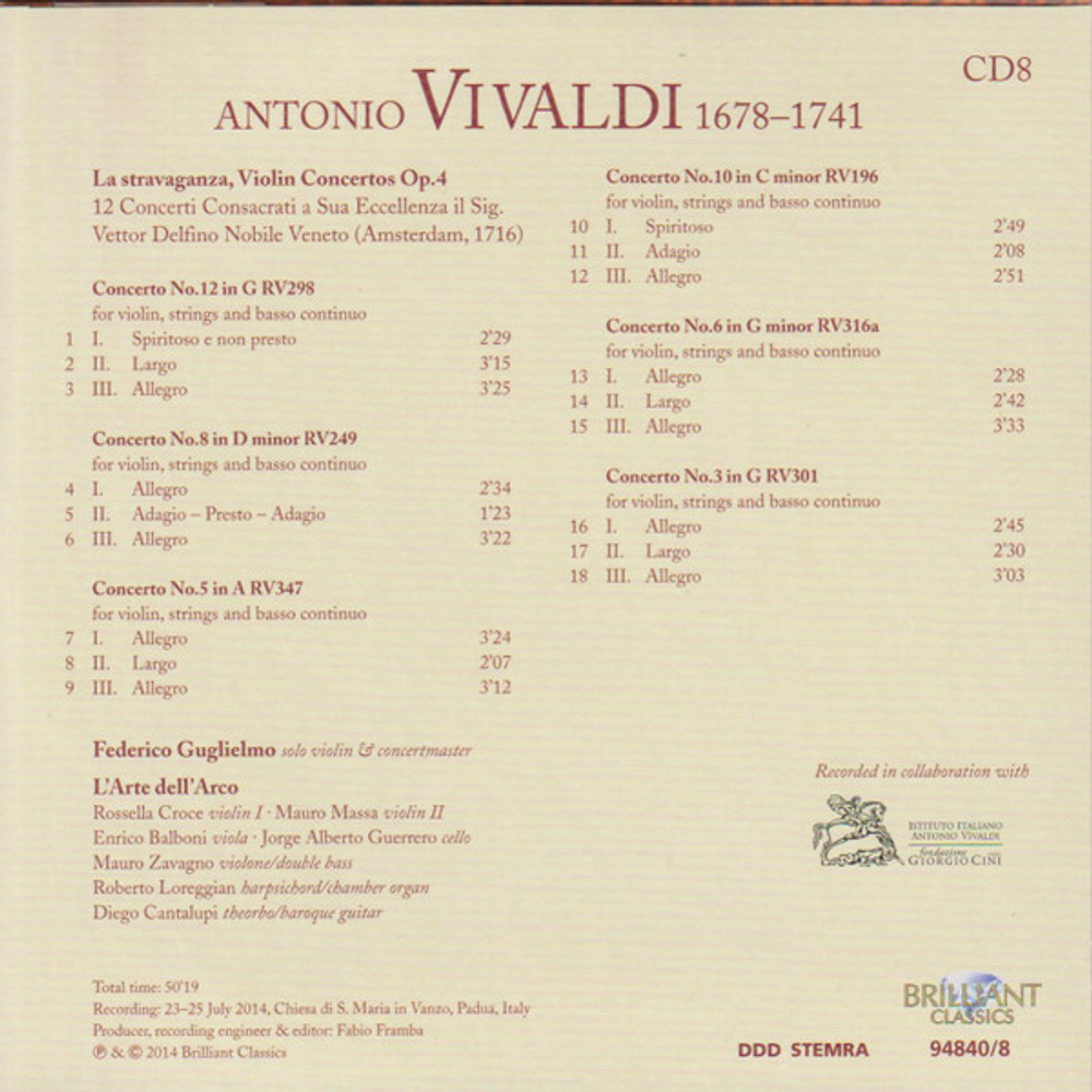 Antonio Vivaldi / Vivaldi Edition (66CD)