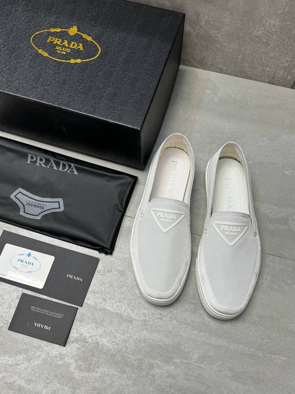 Слипоны Prada