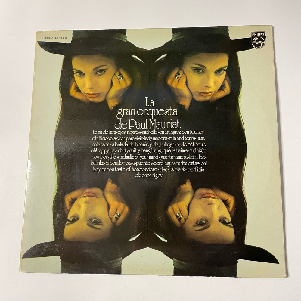 Винтажная виниловая пластинка LP Paul Mauriat La Gran Orquesta De Paul Mauriat (Испания 1972)