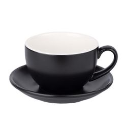 Чайная пара 300 мл черная матовая d 10,3 см h6,6 см Barista (Бариста) P.L. Proff Cuisine [6]