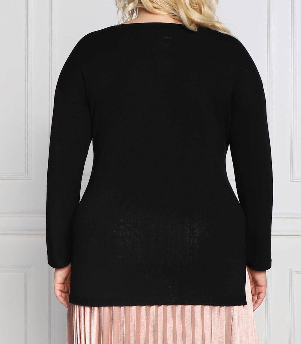 свитер vilma plus size Persona by Marina Rinaldi - черный(1363452)