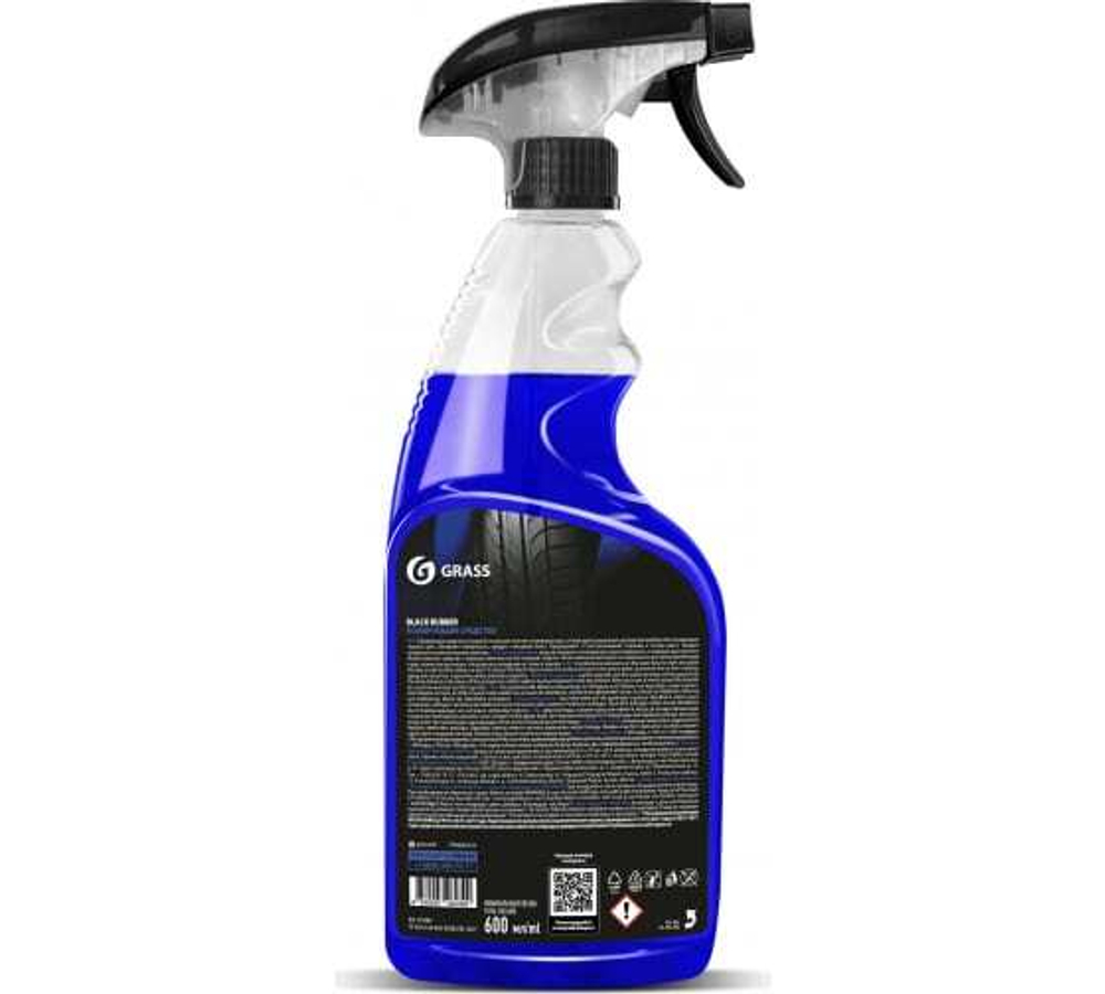 Чернитель-полироль резины Grass Black Rubber (600мл)