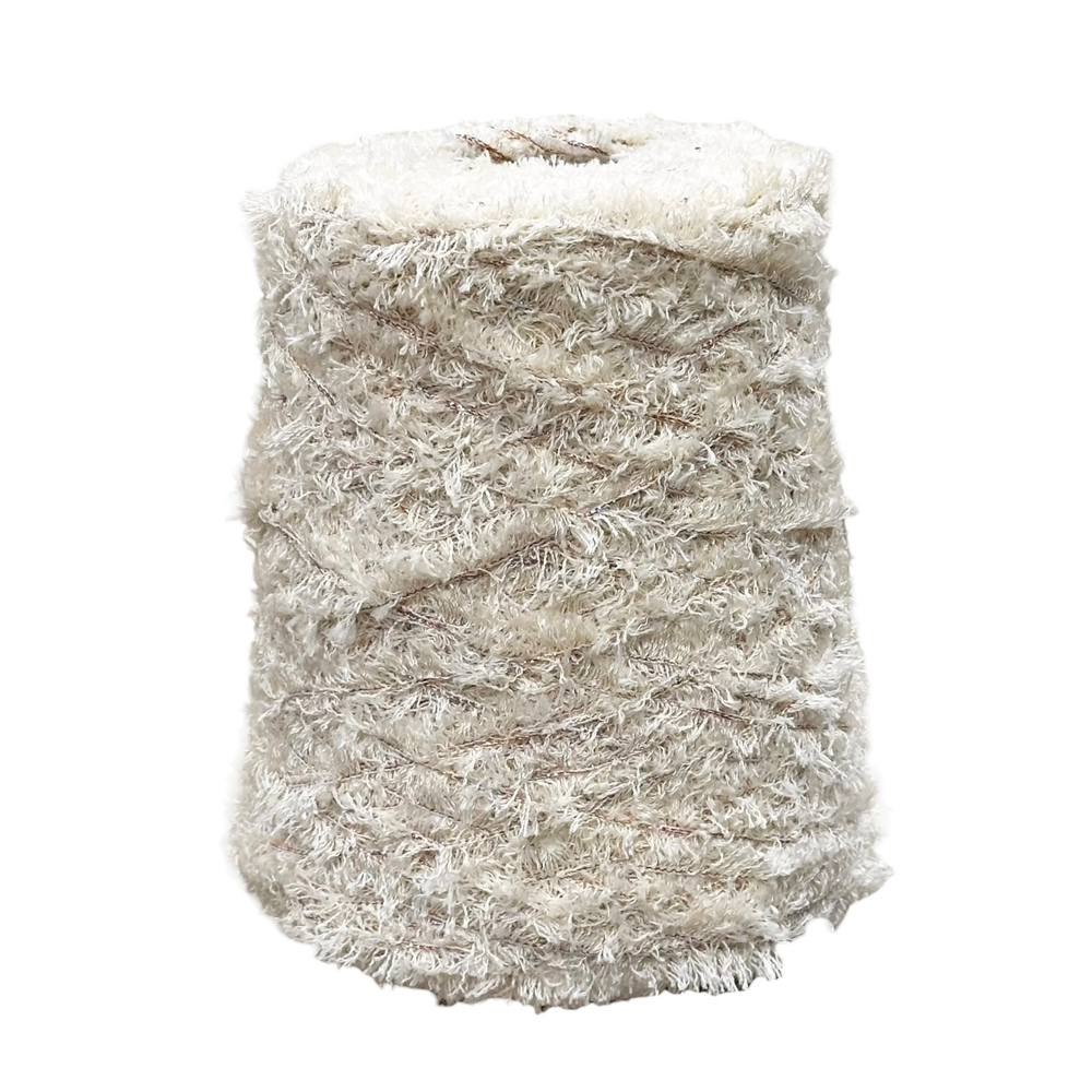 Fur Silk, Hasegawa, 35% шелк 35% лен 15% вискоза 15% люрекс, 280 м./100 гр.