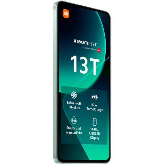 Смартфон Xiaomi 13T 12 ГБ | 256 ГБ («Луговой Зеленый» | Meadow Green) (версия Global)