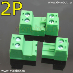 Cтыковые разъемы 2EDG 5.08mm - 2P