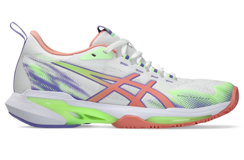 Женские кросовки для Padel Asics Sonicsmash FF - white/guava