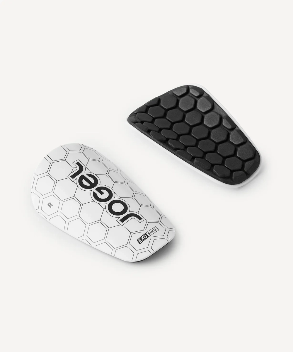 Щитки футбольные JOGEL Shadow, белый