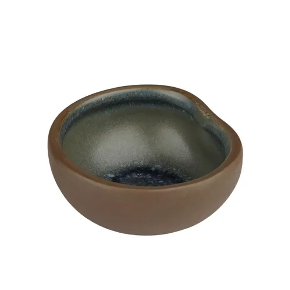 Соусник 50 мл d 7,5 см см h3,5 cм круглый фарфор Village Purple New Brown Taiga P.L. [6]