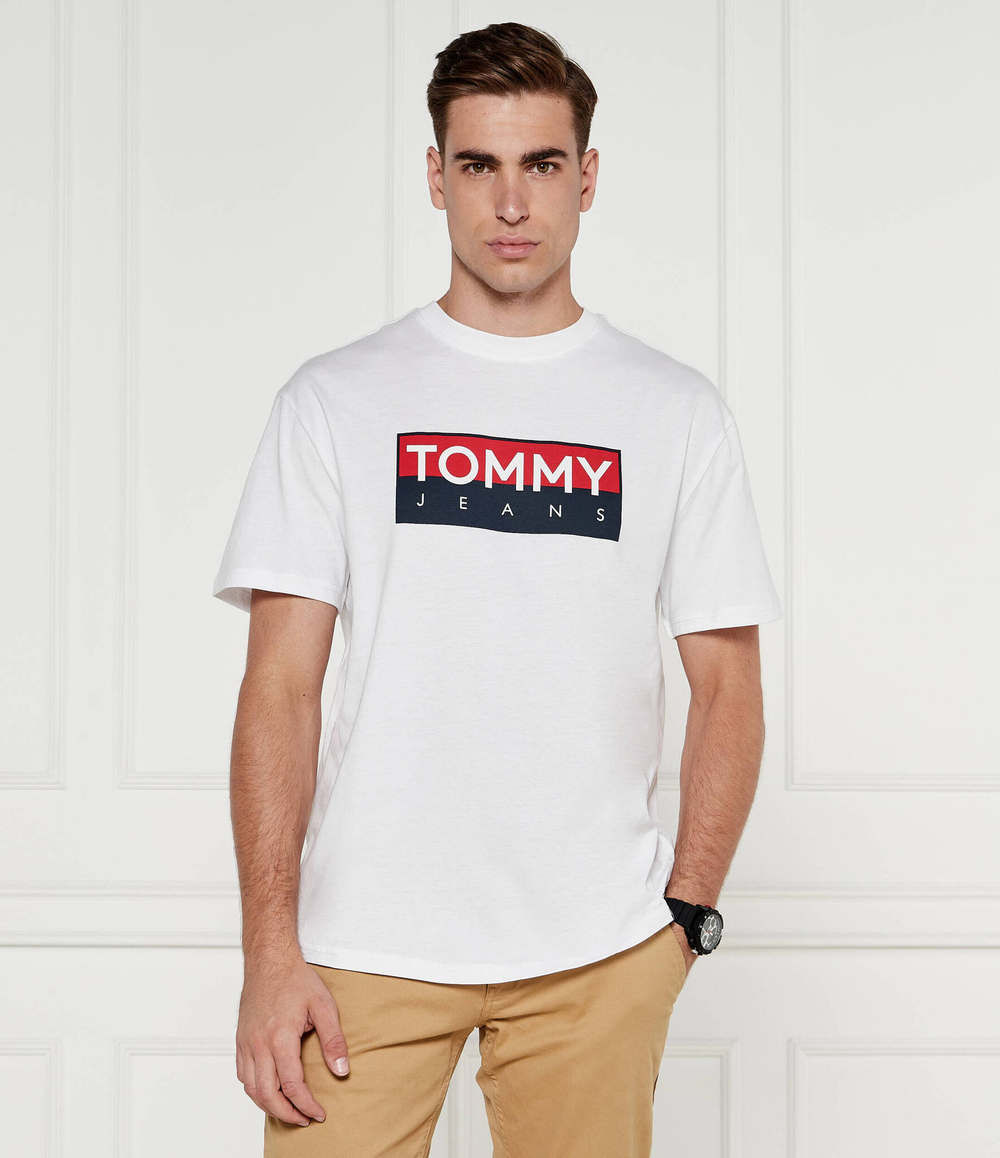 Футболка Tommy Jeans - белый(DM0DM19684)