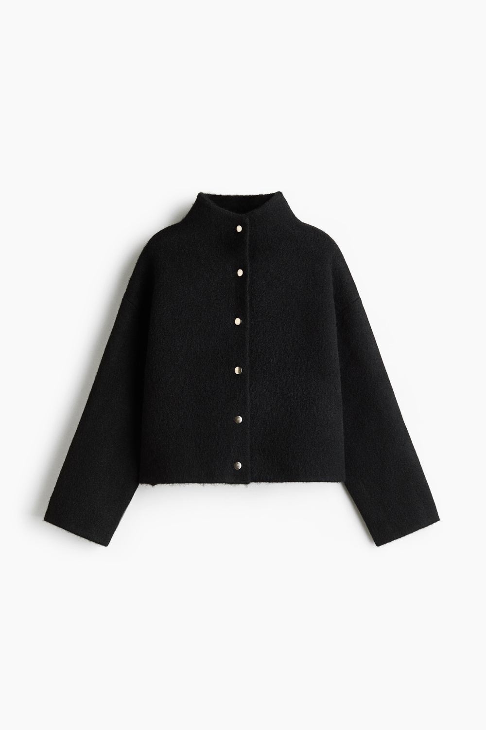 Ворсистый кардиган оверсайз - H&M