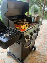 Газовый гриль Broil King Crown 490 Shadow, 6 горелок, вертел, чёрный