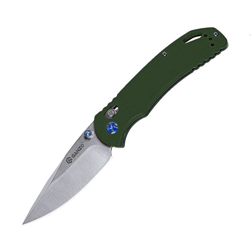 Нож Ganzo G7531 зеленый, G7531-GR