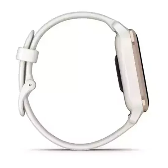 Смарт-часы Garmin VENU SQ 2 Music Edition Peach Gold Bezel with Ivory Case and Silicone Band 010-02700-11