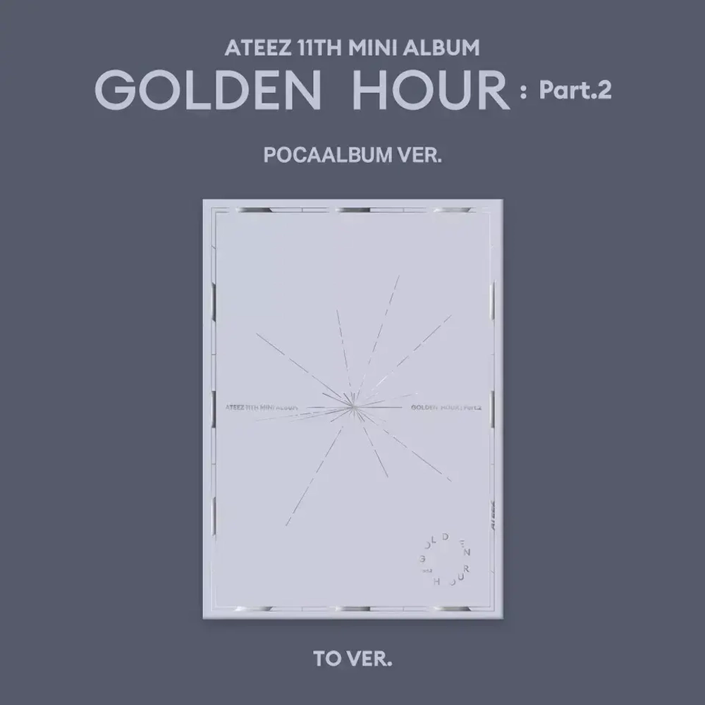 Альбом ATEEZ - Golden Hour : Part.2 [Pocaalbum ver.] (For ver.)