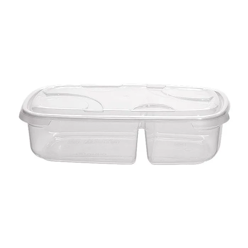 Контейнеры для хранения продуктов DRINA Frigo Плюс 0,5+0,3 л прозрачный