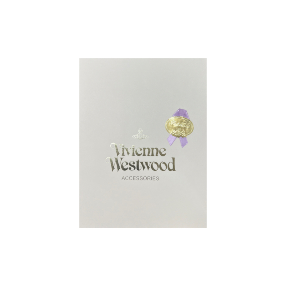 VIVIENNE WESTWOOD КОСЫНКА-ШАРФ ПРИНТ ПЛАНЕТЫ НА СЕРОМ ФОНЕ