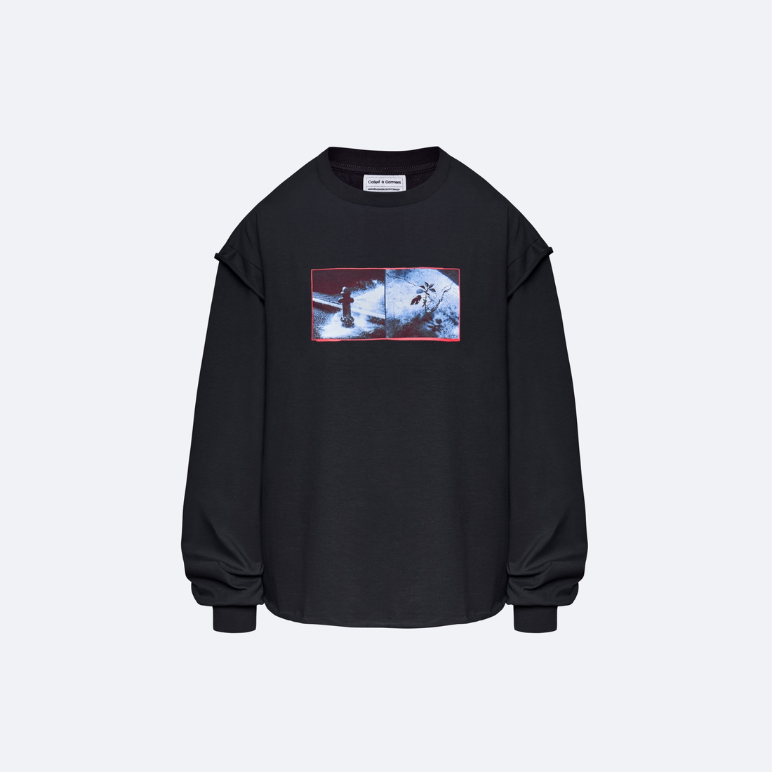 Купить Лонгслив Called a Garment Pressure Double Layer (black)