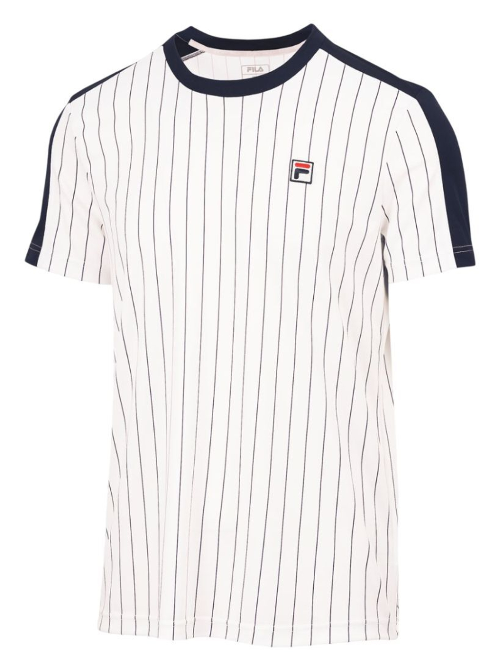 Мужская теннисная футболка Fila Jascha 2 Tennis - white alyssum comb