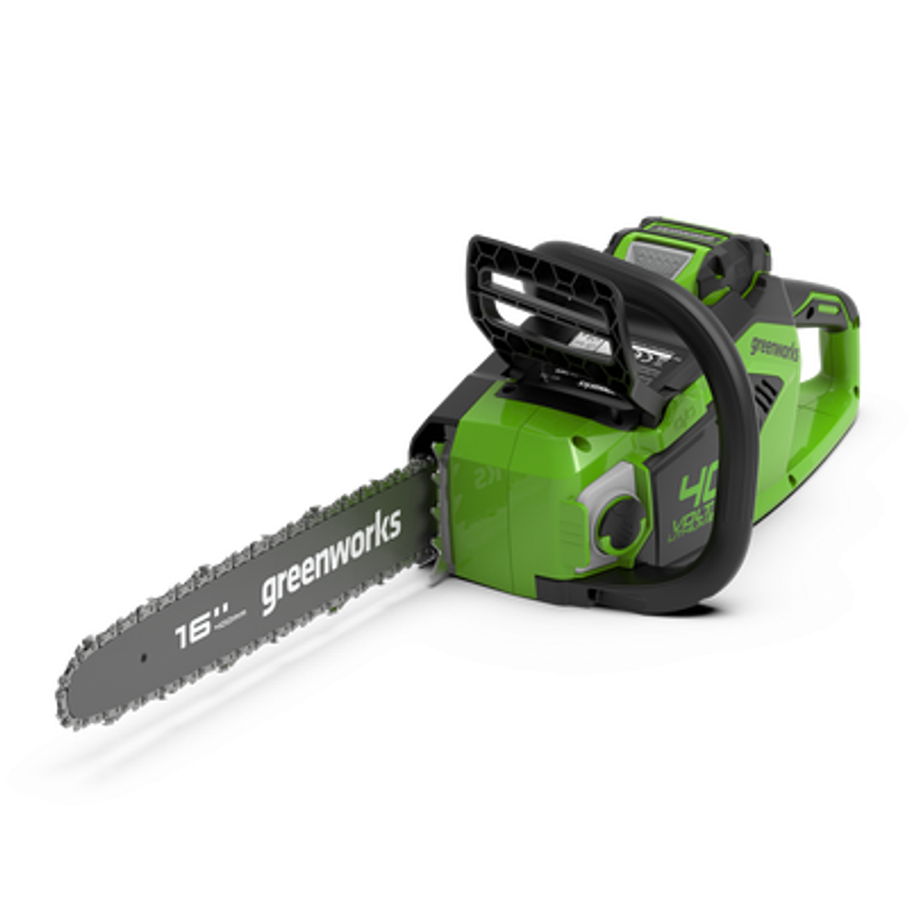 Аккумуляторная цепная пила Greenworks GD40CS18, 2005807,40v, 40 см, без АКБ и ЗУ
