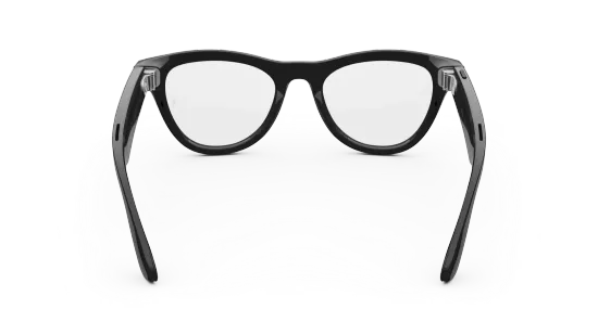 Умные очки Ray-Ban Meta Skyler Gen 2, глянцевая чёрная оправа, линзы с фильтром Blue Light