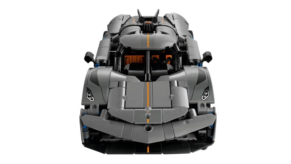 Конструктор LEGO Technic 42173 Серый гиперкар Koenigsegg Jesko Absolut